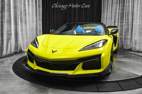 Used 2023 Chevrolet Corvette Z06 3LZ Z07 Convt 7 Miles Carbon Wheels Ultimate Perf Pack Carbon Aero for sale Sold at Chicago Motor Cars in West Chicago IL 60185 2
