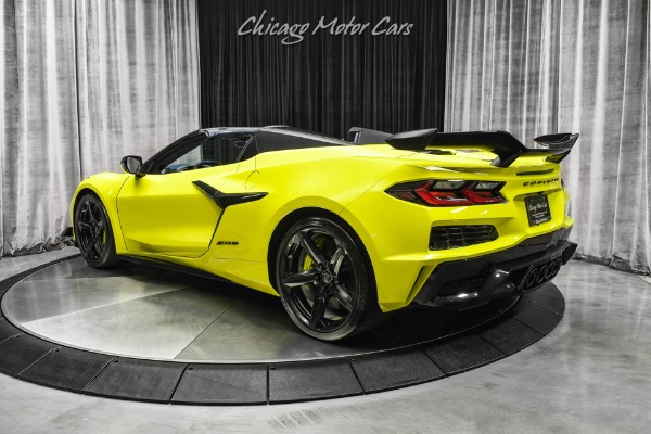 Used 2023 Chevrolet Corvette Z06 3LZ Z07 Convt 7 Miles Carbon Wheels Ultimate Perf Pack Carbon Aero for sale Sold at Chicago Motor Cars in West Chicago IL 60185 3