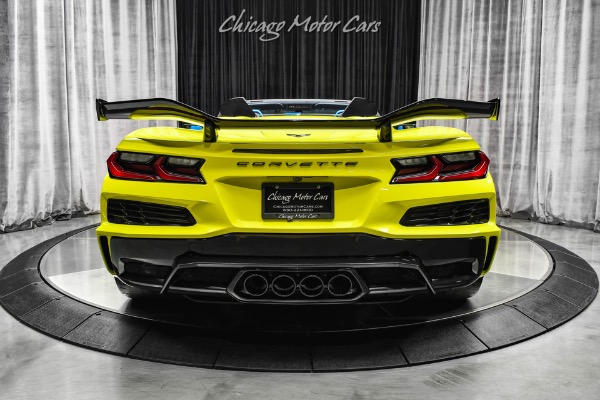 Used 2023 Chevrolet Corvette Z06 3LZ Z07 Convt 7 Miles Carbon Wheels Ultimate Perf Pack Carbon Aero for sale Sold at Chicago Motor Cars in West Chicago IL 60185 4