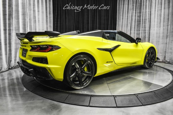 Used 2023 Chevrolet Corvette Z06 3LZ Z07 Convt 7 Miles Carbon Wheels Ultimate Perf Pack Carbon Aero for sale Sold at Chicago Motor Cars in West Chicago IL 60185 5