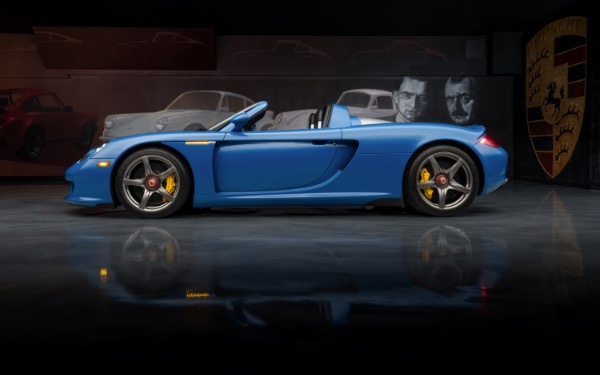 Used 2004 Porsche Carrera GT Only 3146 Miles! Completely Serviced! Luggage! Speedster Blue! for sale Sold at Chicago Motor Cars in West Chicago IL 60185 2