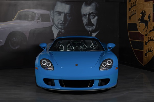 Used-2004-Porsche-Carrera-GT-Only-2267-Miles-Completely-Serviced-Luggage-Speedster-Blue