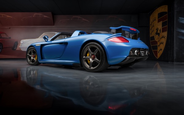 Used 2004 Porsche Carrera GT Only 3146 Miles! Completely Serviced! Luggage! Speedster Blue! for sale Sold at Chicago Motor Cars in West Chicago IL 60185 4