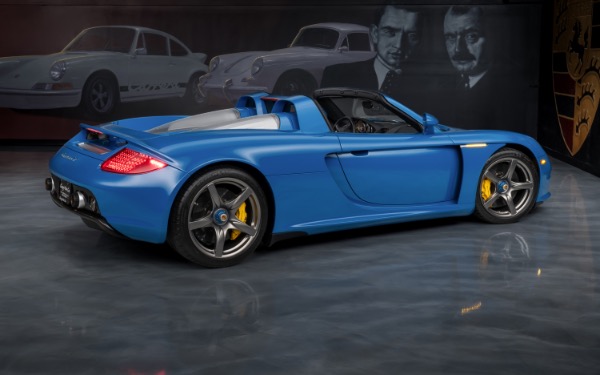 Used 2004 Porsche Carrera GT Only 3146 Miles! Completely Serviced! Luggage! Speedster Blue! for sale Sold at Chicago Motor Cars in West Chicago IL 60185 5