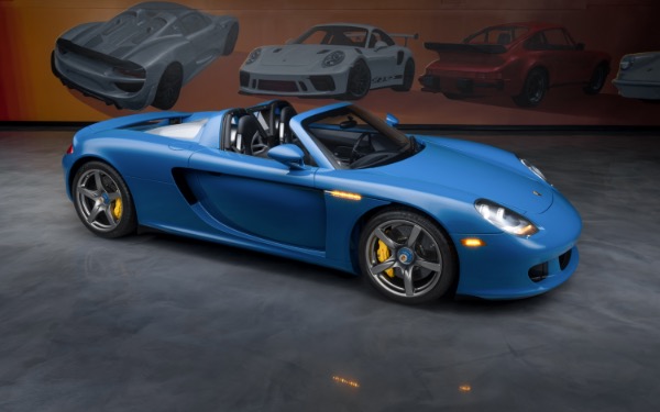 Used 2004 Porsche Carrera GT Only 3146 Miles! Completely Serviced! Luggage! Speedster Blue! for sale Sold at Chicago Motor Cars in West Chicago IL 60185 6