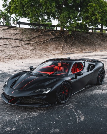 Used 2022 Ferrari SF90 Stradale ONLY 2K Miles! FULL PPF! Carbon Wheels! HOTTEST Spec! Carbon Race Seats! for sale Sold at Chicago Motor Cars in West Chicago IL 60185 1