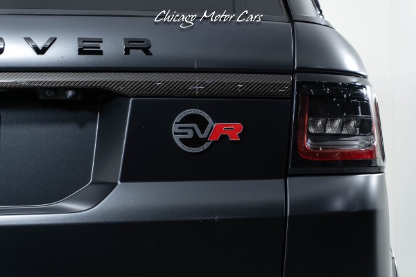 Used-2020-Land-Rover-Range-Rover-Sport-SVR-SVO-Pallette-Satin-Black-Vossen-Wheels-Red-Interior-Quicksilver-Exhaust