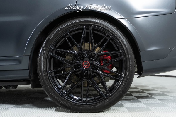 Used 2020 Land Rover Range Rover Sport SVR SVO Pallette Satin Black! Vossen Wheels! Red Interior! Quicksilver Exhaust! for sale Sold at Chicago Motor Cars in West Chicago IL 60185 4