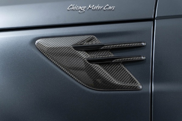 Used 2020 Land Rover Range Rover Sport SVR SVO Pallette Satin Black! Vossen Wheels! Red Interior! Quicksilver Exhaust! for sale Sold at Chicago Motor Cars in West Chicago IL 60185 6