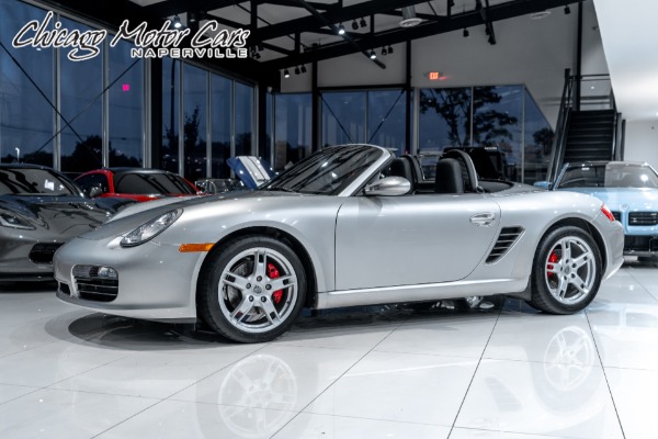 Used 2006 Porsche Boxster S.  MANUAL  Low Miles  Power Seats  Bose  Sport Steering Wheel for sale Sold at Chicago Motor Cars in West Chicago IL 60185 1