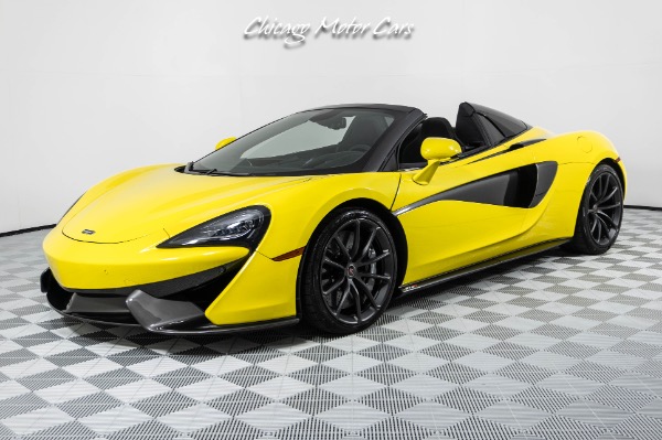 Used 2018 McLaren 570S Spider VEHICLE FRONT LIFT SYSTEM!! LOW MILES! SPORT EXHAUST! for sale Sold at Chicago Motor Cars in West Chicago IL 60185 6