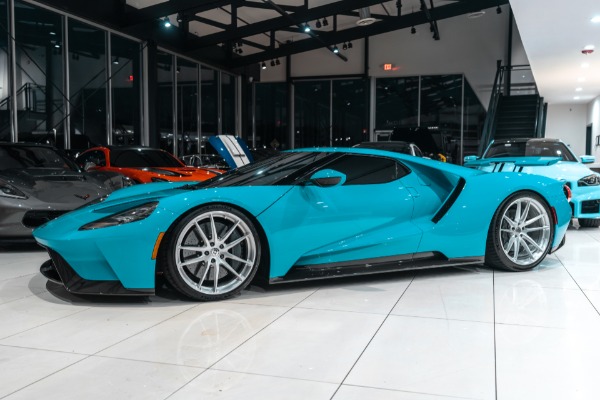 Used 2021 Ford GT Rare Extended Color Palette 2! 1/1 Miami Blue! HRE Wheels! Full PPF for sale Sold at Chicago Motor Cars in West Chicago IL 60185 2