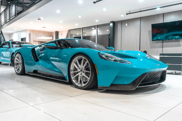 Used 2021 Ford GT Rare Extended Color Palette 2! 1/1 Miami Blue! HRE Wheels! Full PPF for sale Sold at Chicago Motor Cars in West Chicago IL 60185 6