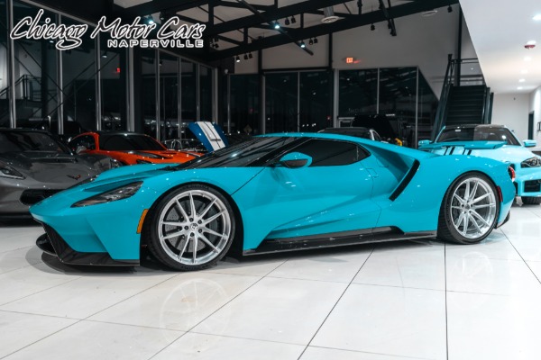 Used 2021 Ford GT Rare Extended Color Palette 2! 1/1 Miami Blue! HRE Wheels! Full PPF for sale Sold at Chicago Motor Cars in West Chicago IL 60185 1