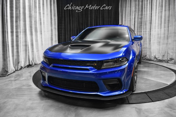 Used 2021 Dodge Charger Scat Pack Widebody! Indigo Blue! Tastefully Upgraded! MBRP Exhaust! Carbon for sale Sold at Chicago Motor Cars in West Chicago IL 60185 2