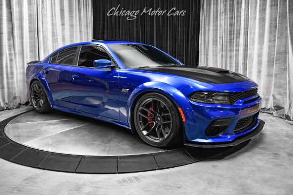 Used 2021 Dodge Charger Scat Pack Widebody! Indigo Blue! Tastefully Upgraded! MBRP Exhaust! Carbon for sale Sold at Chicago Motor Cars in West Chicago IL 60185 6
