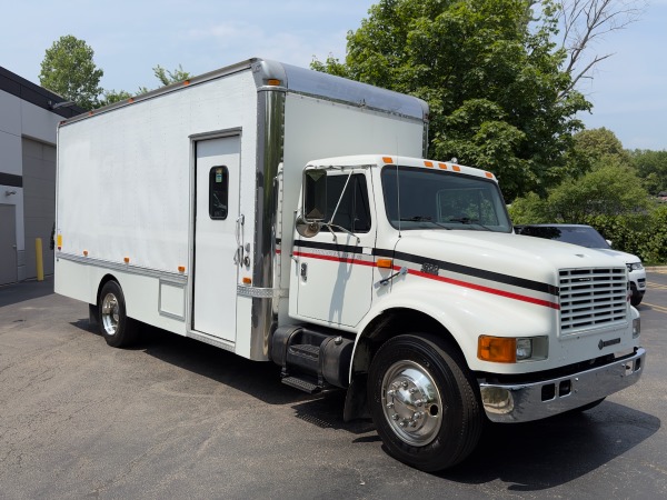 Used 1998 International 4700 Custom Box Truck-SHOP CONFIGURATION-CABINETRY-LOW MILES for sale Sold at Chicago Motor Cars in West Chicago IL 60185 5