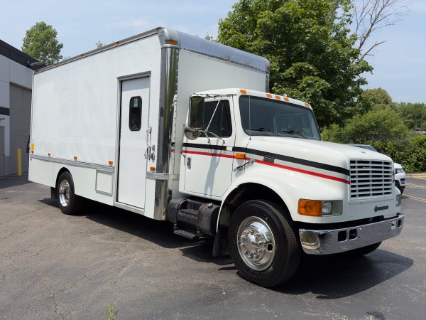 Used 1998 International 4700 Custom Box Truck-SHOP CONFIGURATION-CABINETRY-LOW MILES for sale Sold at Chicago Motor Cars in West Chicago IL 60185 6