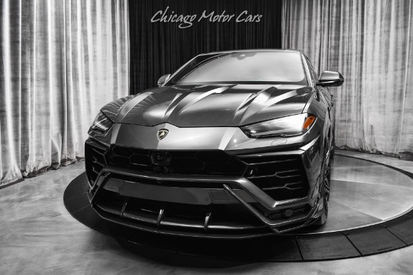 Used 2019 Lamborghini Urus SUV Full TOP CAR Carbon Kit! Rear Entertainment! Full ADAS! LOADED! for sale Sold at Chicago Motor Cars in West Chicago IL 60185 2