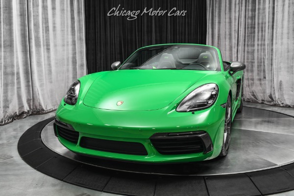 Used 2021 Porsche 718 Boxster T Convertible Python Green! 6-Speed Manual! Premium Pkg! 718 Interior Pkg! for sale Sold at Chicago Motor Cars in West Chicago IL 60185 2
