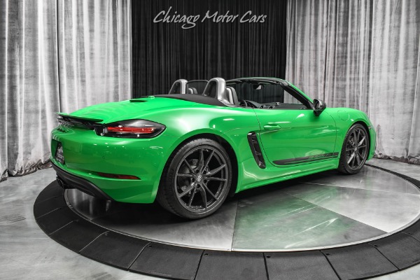Used 2021 Porsche 718 Boxster T Convertible Python Green! 6-Speed Manual! Premium Pkg! 718 Interior Pkg! for sale Sold at Chicago Motor Cars in West Chicago IL 60185 5