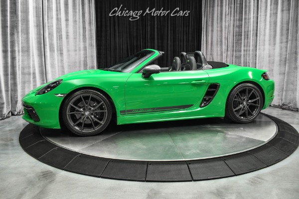 Used 2021 Porsche 718 Boxster T Convertible Python Green! 6-Speed Manual! Premium Pkg! 718 Interior Pkg! for sale Sold at Chicago Motor Cars in West Chicago IL 60185 1
