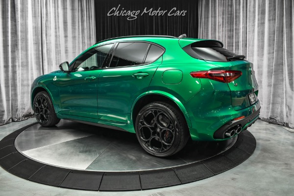 Used 2023 Alfa Romeo Stelvio Quadrifoglio Only 331 Miles Huge MSRP $96,400+ Hot Color Combo for sale Sold at Chicago Motor Cars in West Chicago IL 60185 3