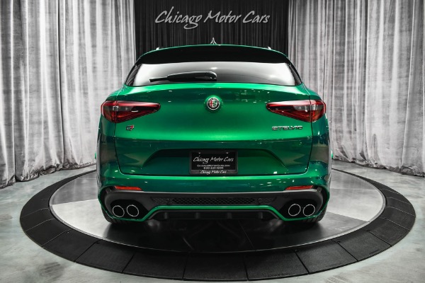 Used 2023 Alfa Romeo Stelvio Quadrifoglio Only 331 Miles Huge MSRP $96,400+ Hot Color Combo for sale Sold at Chicago Motor Cars in West Chicago IL 60185 4