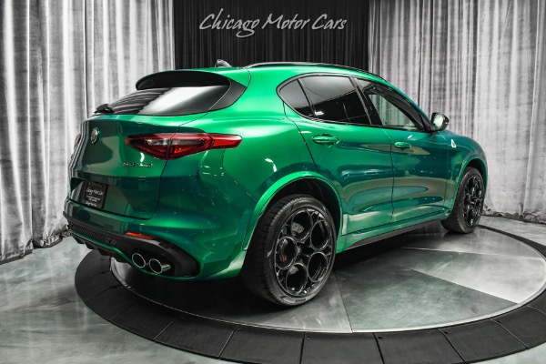 Used 2023 Alfa Romeo Stelvio Quadrifoglio Only 331 Miles Huge MSRP $96,400+ Hot Color Combo for sale Sold at Chicago Motor Cars in West Chicago IL 60185 5