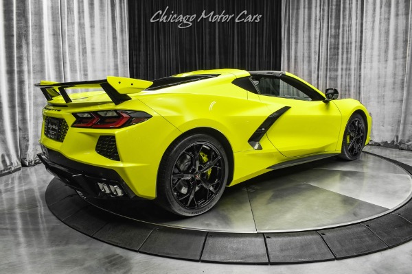 Used 2021 Chevrolet Corvette Stingray 3LT Z51 Package Z51 Suspension 8K Miles Front Lift Hot Color Combo for sale Sold at Chicago Motor Cars in West Chicago IL 60185 5