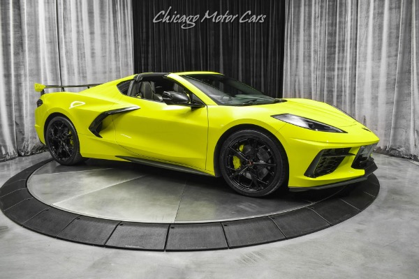 Used 2021 Chevrolet Corvette Stingray 3LT Z51 Package Z51 Suspension 8K Miles Front Lift Hot Color Combo for sale Sold at Chicago Motor Cars in West Chicago IL 60185 6