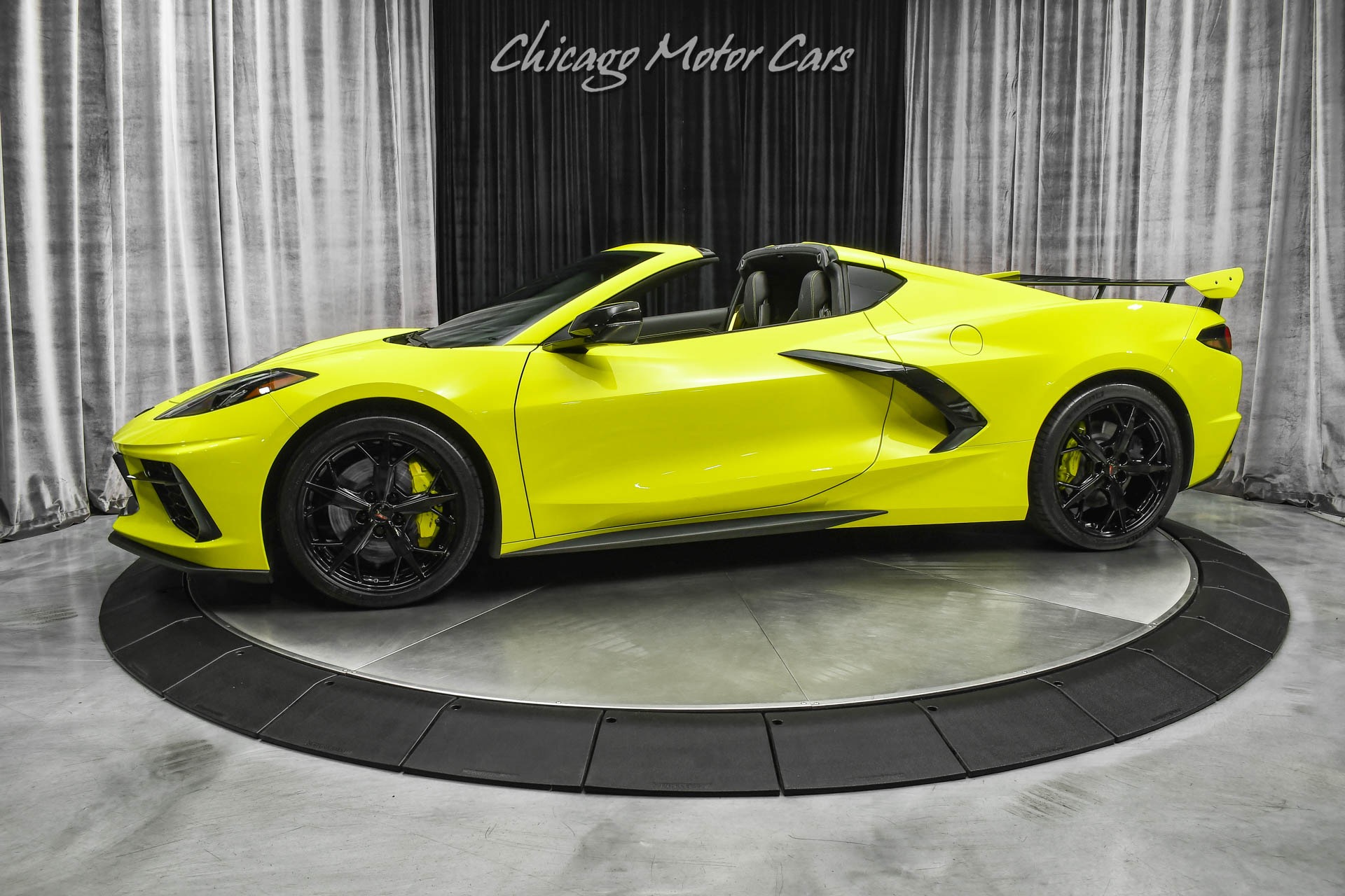 Used 2021 Chevrolet Corvette Stingray 3LT Z51 Package Z51 Suspension 8K Miles Front Lift Hot Color Combo for sale Sold at Chicago Motor Cars in West Chicago IL 60185 1