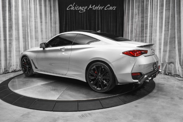 Used 2020 INFINITI Q60 Red Sport 400 for sale Sold at Chicago Motor Cars in West Chicago IL 60185 3