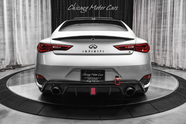 Used 2020 INFINITI Q60 Red Sport 400 for sale Sold at Chicago Motor Cars in West Chicago IL 60185 4