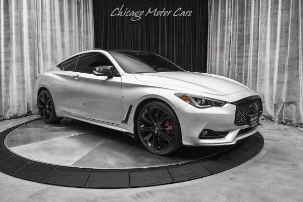 Used 2020 INFINITI Q60 Red Sport 400 for sale Sold at Chicago Motor Cars in West Chicago IL 60185 6