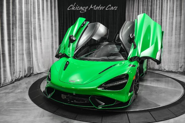 Used 2021 McLaren 765LT Coupe ONLY 271 Miles! 1/1 MSO Paint! MSO Black Pack! Front Lift! LOADED! for sale Sold at Chicago Motor Cars in West Chicago IL 60185 2