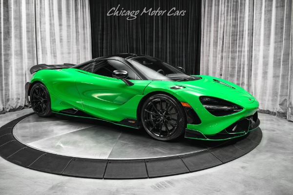 Used 2021 McLaren 765LT Coupe ONLY 271 Miles! 1/1 MSO Paint! MSO Black Pack! Front Lift! LOADED! for sale Sold at Chicago Motor Cars in West Chicago IL 60185 6