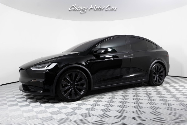 Used 2022 Tesla Model X Plaid CARBON FIBER INTERIOR! AUTOPILOT! TURBINE WHEELS for sale Sold at Chicago Motor Cars in West Chicago IL 60185 2