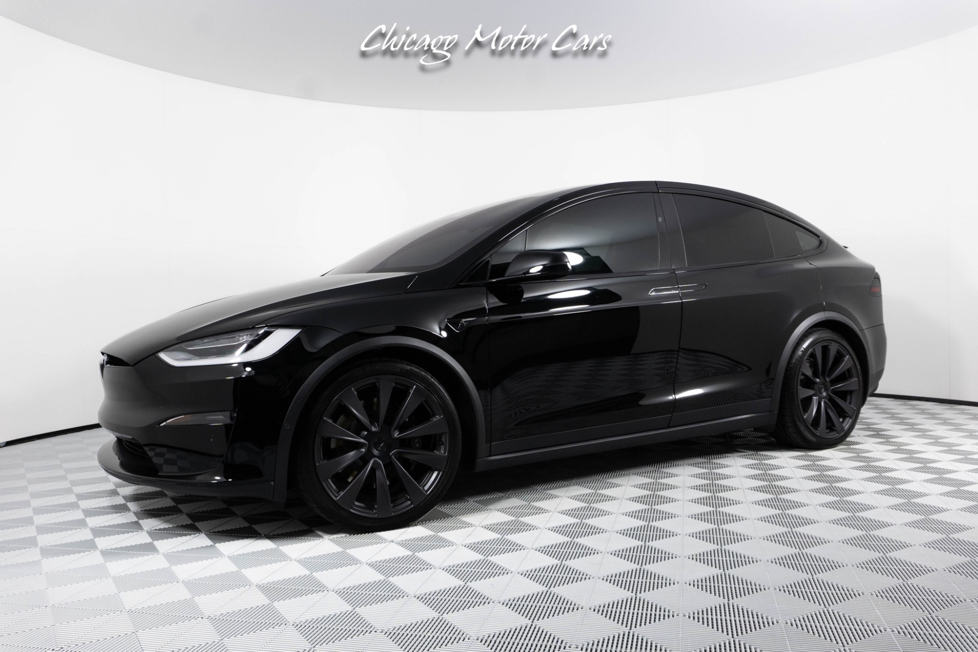 Used 2022 Tesla Model X Plaid CARBON FIBER INTERIOR! AUTOPILOT! TURBINE WHEELS For Sale (Sold) | Chicago Motor Cars Stock #SC1104A