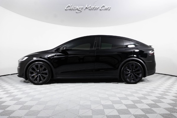 Used 2022 Tesla Model X Plaid CARBON FIBER INTERIOR! AUTOPILOT! TURBINE WHEELS for sale Sold at Chicago Motor Cars in West Chicago IL 60185 3