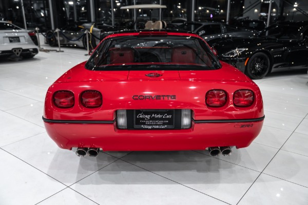 Used 1990 Chevrolet Corvette ZR1 Coupe Red on Red! ONLY 6800 Miles! Collector Car! RARE ZR1! for sale Sold at Chicago Motor Cars in West Chicago IL 60185 4