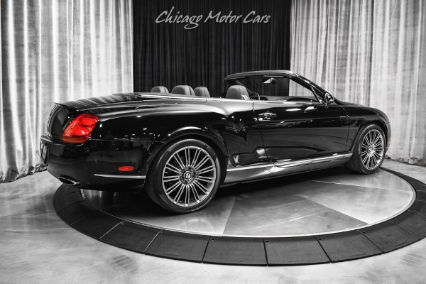 Used 2011 Bentley Continental GTC Speed Convertible W12! AWD! Triple Black! Convenience Pkg ONLY 9K Miles for sale Sold at Chicago Motor Cars in West Chicago IL 60185 5