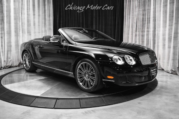 Used 2011 Bentley Continental GTC Speed Convertible W12! AWD! Triple Black! Convenience Pkg ONLY 9K Miles for sale Sold at Chicago Motor Cars in West Chicago IL 60185 6