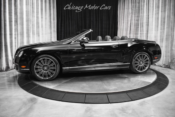 Used 2011 Bentley Continental GTC Speed Convertible W12! AWD! Triple Black! Convenience Pkg ONLY 9K Miles for sale Sold at Chicago Motor Cars in West Chicago IL 60185 1
