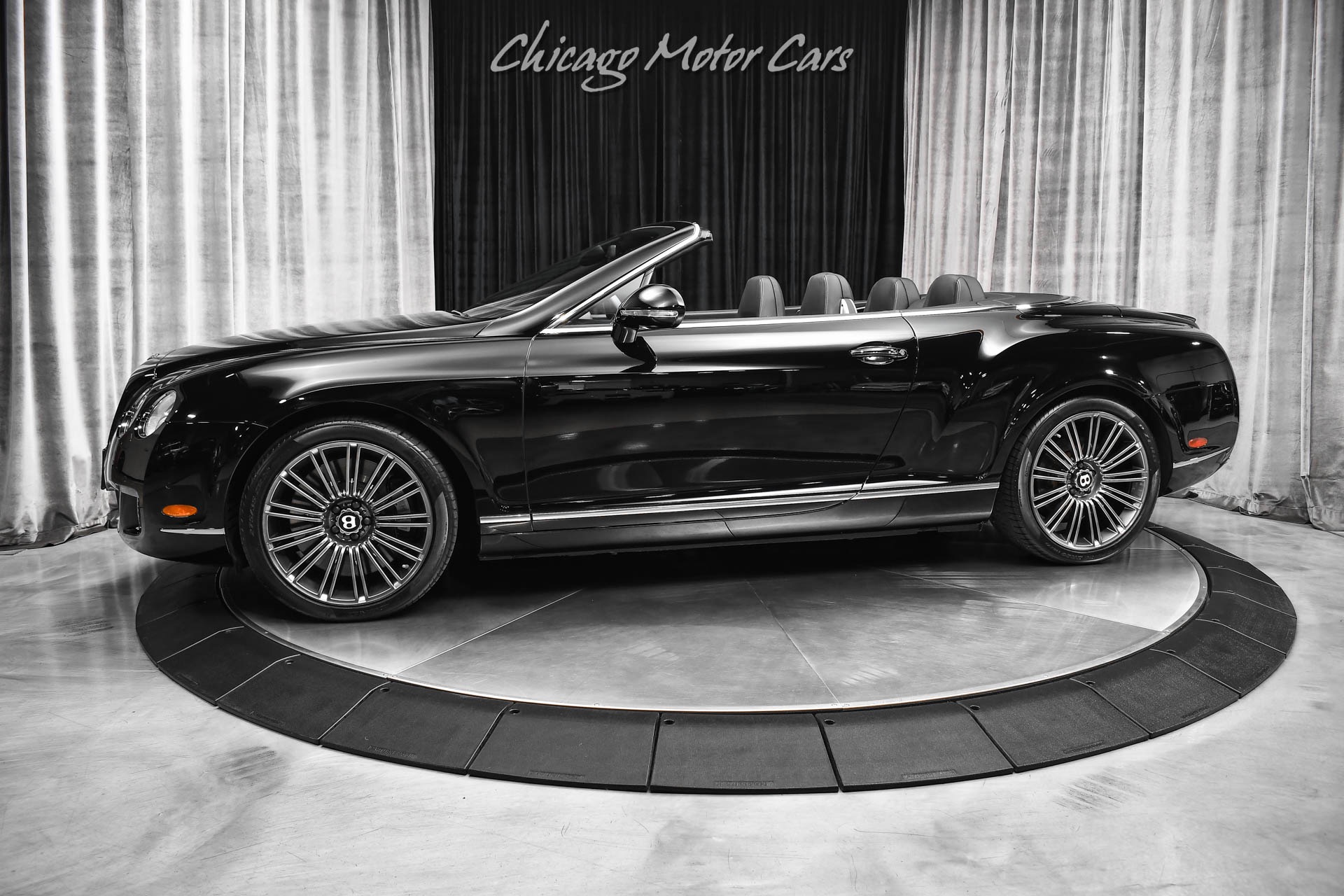 Used 2011 Bentley Continental GTC Speed Convertible W12! AWD! Triple Black! Convenience Pkg ONLY 9K Miles for sale Sold at Chicago Motor Cars in West Chicago IL 60185 1