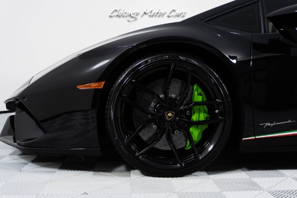 Used 2018 Lamborghini Huracan LP 640-4 Performante FULL PPF ONLY 9K MILES FORGED CARBON LOADED!!! for sale Sold at Chicago Motor Cars in West Chicago IL 60185 3