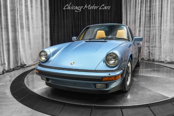 Used 1985 Porsche 911 Carrera Targa! Special Leather! Air-Cooled 5-Speed Manual! Fully Serviced! for sale Sold at Chicago Motor Cars in West Chicago IL 60185 2