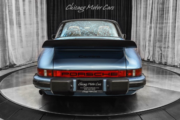 Used 1985 Porsche 911 Carrera Targa! Special Leather! Air-Cooled 5-Speed Manual! Fully Serviced! for sale Sold at Chicago Motor Cars in West Chicago IL 60185 4