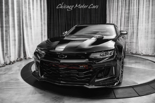 Used 2017 Chevrolet Camaro ZL1 Coupe Black on Black! 650HP! Street Or Track Ready! PDR Video! for sale Sold at Chicago Motor Cars in West Chicago IL 60185 2