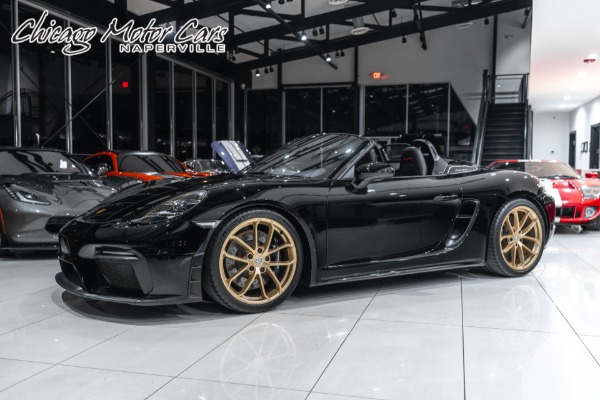 Used 2022 Porsche 718 Boxster Spyder HUGE MSRP! 18-Way Seats! Burmester! Full Body PPF!! LOADED!! for sale Sold at Chicago Motor Cars in West Chicago IL 60185 1